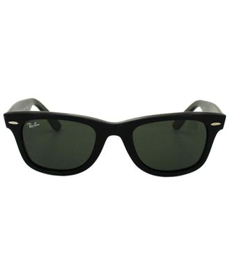 Ray-Ban Unisex Sunglasses Wayfarer 2140 901 Black Green G-15 Medium 50mm - One Size