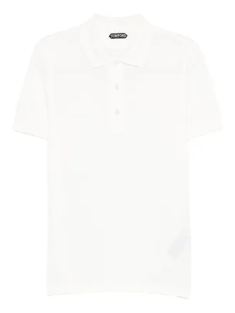 Tom Ford Mens Cotton Blend Polo Shirt
