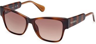 Max & Co. MO0054 52F Womens Sunglasses Tortoiseshell Size 55