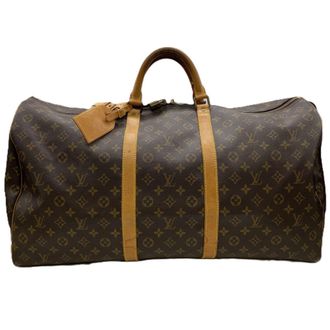 Louis Vuitton Brown Monogram Monogram Boston Bag (Pre-Owned)