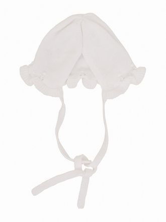 Paz Rodriguez Cuffietta per neonato in maglia Bico