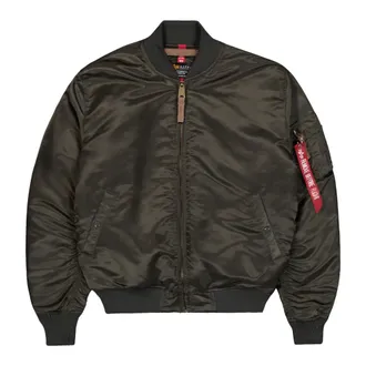 Alpha Industries Hombre, Chaquetas, Verde, Talla: M