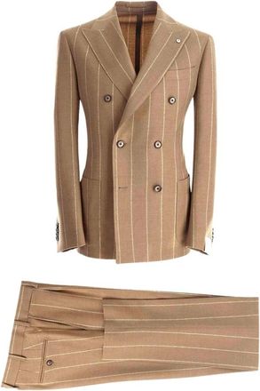 L.B.M. 1911 L.b.m. 1911, Uomo, Abiti Uomo, Marrone, L, new