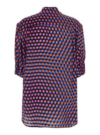 Dries Van Noten Womens Shirt Celindo Black Silk Blouses