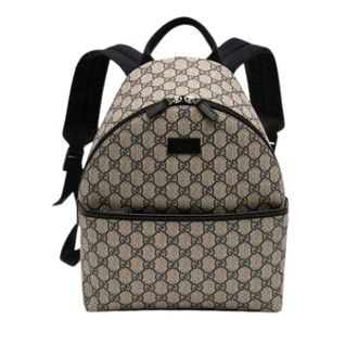Gucci Pre-owned Backpacks, female, Beige, Size: ONE SIZE Pre-owned Canvas Backpack
