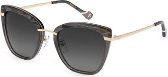 Yalea SYA025 MARION 9G6P Womens Sunglasses Grey Size 53