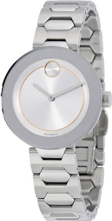 Movado Bold Silver Dial Ladies Watch 3600381