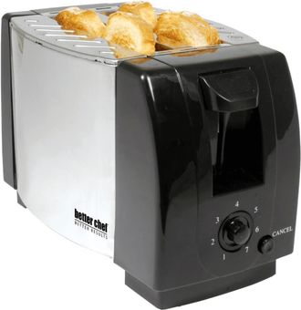 Better Chef Better Chef 2-Slice Toaster with Pull-Out Crumb Tray