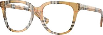 Burberry Phantos Optisch Montuur - Dames - Brillen - Bruin - 50 MM - Accessoires