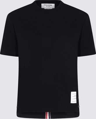 Thom Browne T-Shirts And Polos Blue And Green-Donna