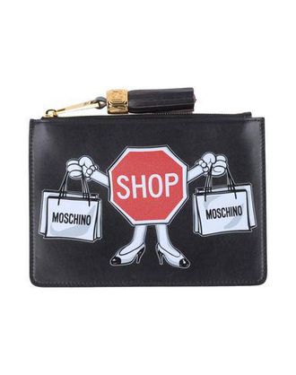 Moschino Small Leather Goods - Pouches on YOOX.COM