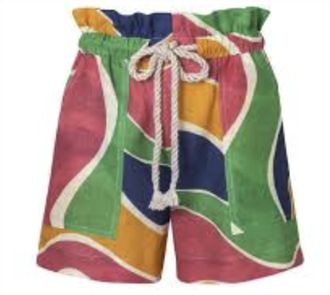 Cala de la Cruz Pia Shorts In Mare Mulit