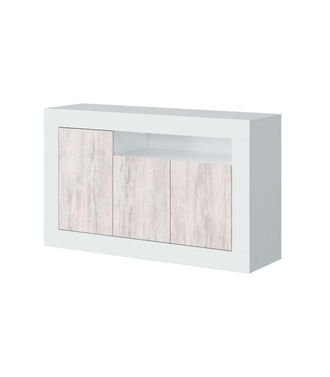 F.R.S. Frs - Aparador Teho 3 Puertas Y Hueco Superior. 87 Cm (alto) X 144 Cm (ancho) X 42 Cm (prof.)
