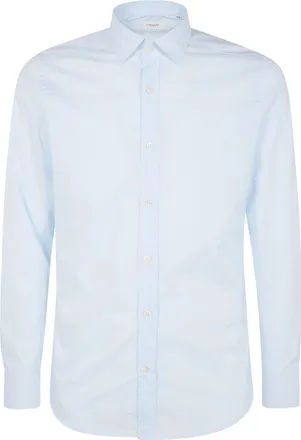 Tintoria Mattei Hombre, Camisas, Azul, Talla: L