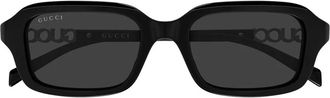 Gucci Sunglasses, unisex, Black, Size: 50 MM Sunglasses