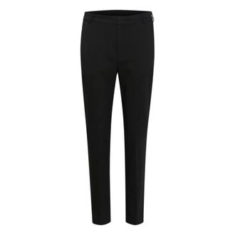 Inwear Black Zella Flat Long Belt Trousers - female - InWear - Slim-fit Trousers - Black - 2XL - Trousers