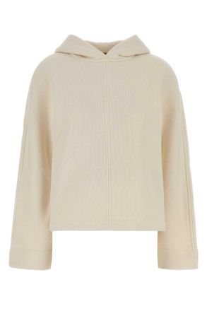 Max Mara Ivory Cotton Blend Pere Sweatshirt