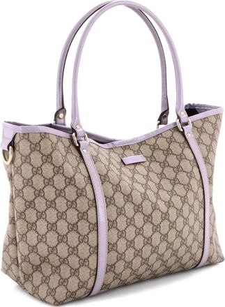 Gucci Joy GG Coated Canvas with Leather Medium tote bag - Paars