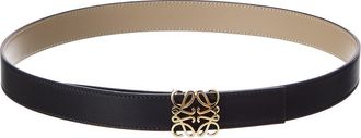 Loewe Anagram Bombe Reversible Leather Belt