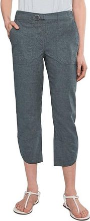 Royal Robbins Hempline Capris Womens Outerwear Orion Blue : 14 R, Cotton/Elastane
