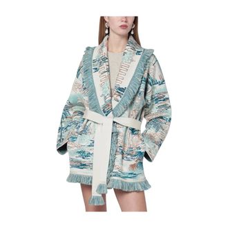 Alanui Maglia - female - Alanui - Cardigans - Multicolor - S - Knitwear