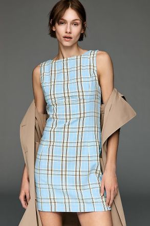 Pilcro The Percie Plaid Mini Dress by Pilcro