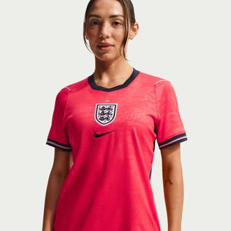 Nike England 2026 Stadium Away Nike Womens Dri-FIT Soccer Replica Jersey in Red | IB4579-624