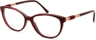 Jimmy Choo London Demo Cat Eye Ladies Eyeglasses JC293 0IY1 52