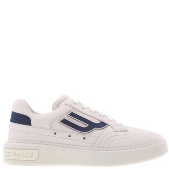 Bally Triumph Low-Top Leather Sneakers, Brand Size 5 ( US Size 6 )
