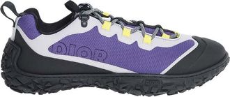 Dior Purple Logo Hiking Sneakers