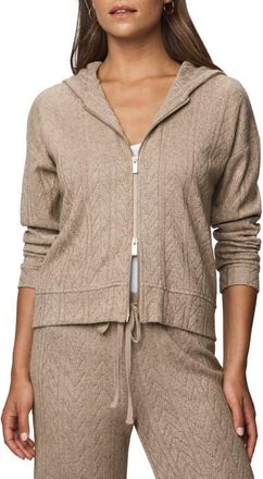 Splendid Sweatersoft Hoodie in Light Cedar Heather at Nordstrom, Size Medium