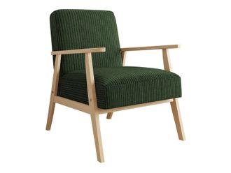Mirjan24 Sill&oacute;n Clovis 100, Poso 14, 76x59x67cm, Tapiz, Patas: Madera, 0