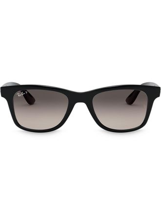 Ray-Ban square gradient-lens sunglasses - unisex - Nylon - 50 - Black