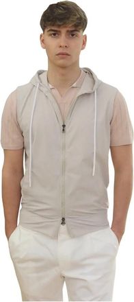 Barba Vests - Heren - Bodywarmers - Beige - M - Jassen