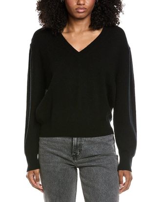Brodie Easy V-Neck Wool & Cashmere-Blend Sweater