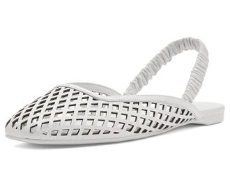 Kate Spade New York Eloise Slingback Flats Womens Sandals Cream : 9.5 M, Leather