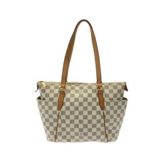 Louis Vuitton Pre-owned Tote Bags, female, Beige, Size: ONE SIZE Pre-owned Totally Damier Azur Tote Bag