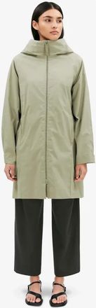 Elvine Witte Thee Lichtgewicht Stijlvolle Jas - Dames - Parka Jassen - Groen - L - Jassen
