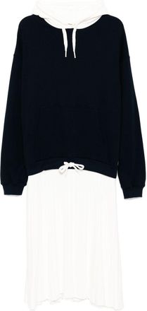 Stefan Cooke Abito modello felpa con cappuccio - Blu