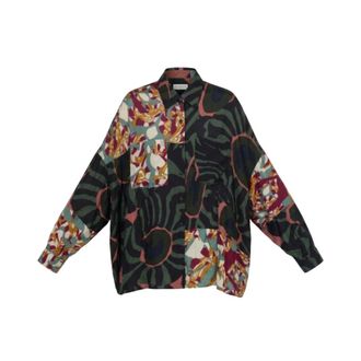 Dries Van Noten Dries Van Noten Hemden - Dames - Blouses & Shirts - Veelkleurig - Maat: XS Zijde