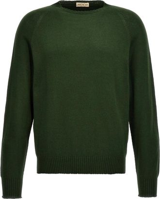 Maryya Trui met ronde hals - Heren - Ronde hals truien - Groen - 2XL - Katoen - Truien & Vesten
