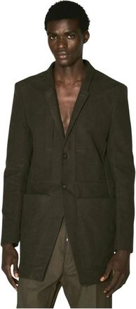 Rick Owens Hombre, Chaquetas, Verde, Talla: L