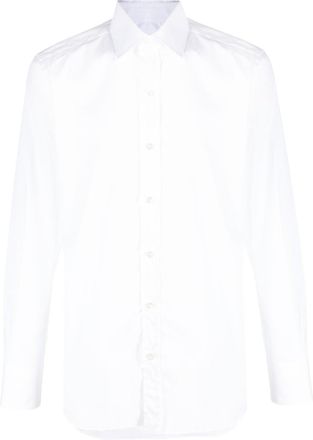 Tom Ford plain cotton shirt - men - Cotton - 46 - White