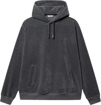 Gabba GABprimo Corduroy Hoodie - Heren - Hoodies - Grijs - M - Polyester - Hoodies & sweatvesten