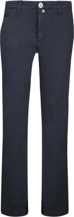 Jacob Cohen Slim-fit broeken - Heren - Slim Fit Broeken - Blauw - W30 - Katoen - Broeken