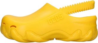 GCDS Ibex Clog - Heren - Klompen - Geel - 43 EU - Schoenen
