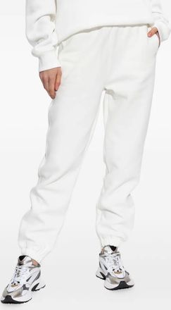 Lacoste Pantaloni sportivi con orli elasticizzati - Bianco