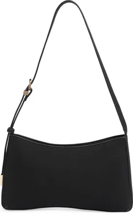 Urban Expression Faux Suede Shoulder Bag in Black at Nordstrom Rack