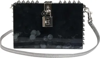Dolce & Gabbana Clutches, female, Black, Size: ONE SIZE Dolce Box Clutch