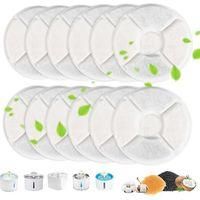OEM Paquete De 12 Cartuchos De Filtro Redondos Para Bebederos De Gatos - Cartuchos De Filtro De Cuatro Etapas Con Resina Y Carb&oacute;n Activado (cartuchos De R